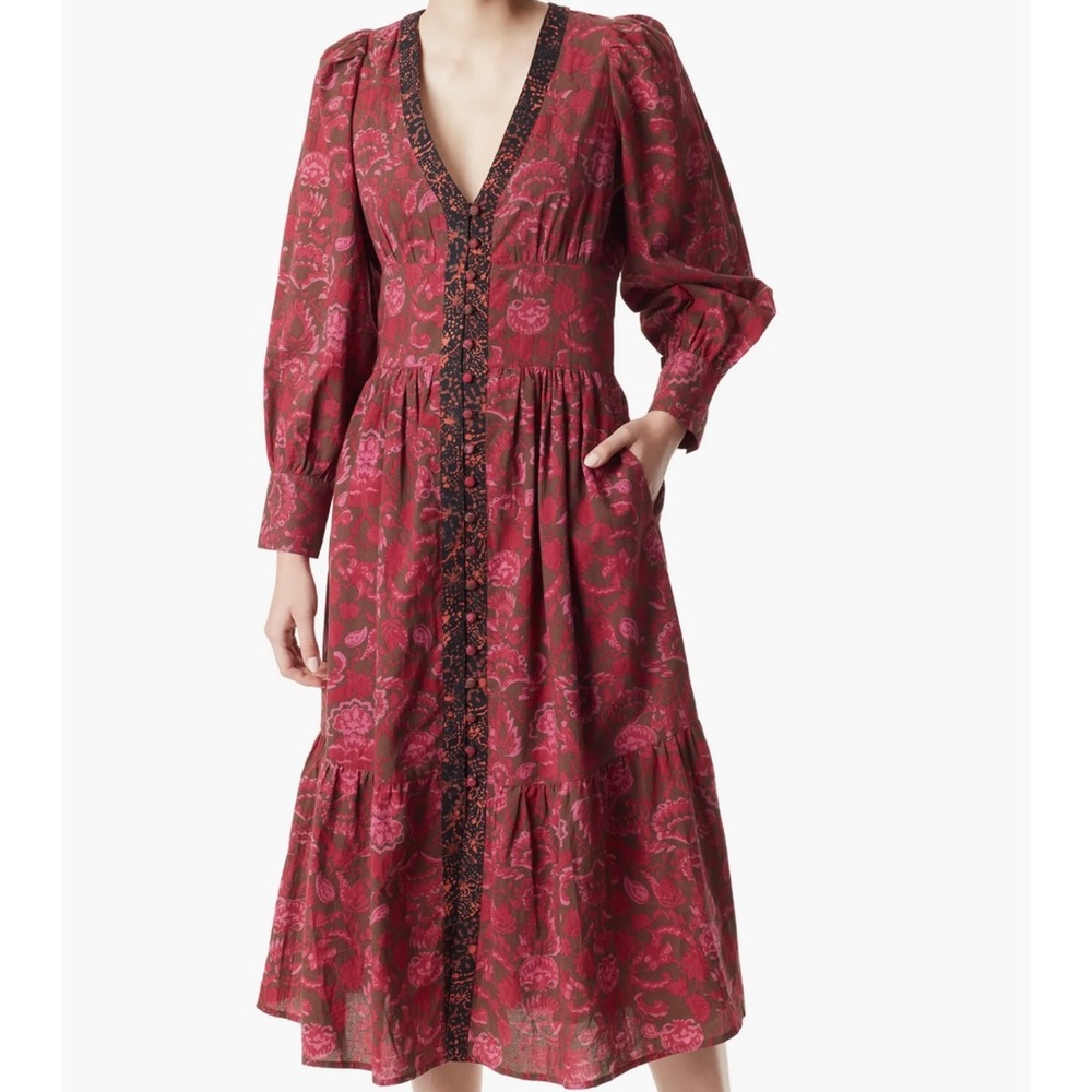Sam Edelman Button Down Midi Dress
